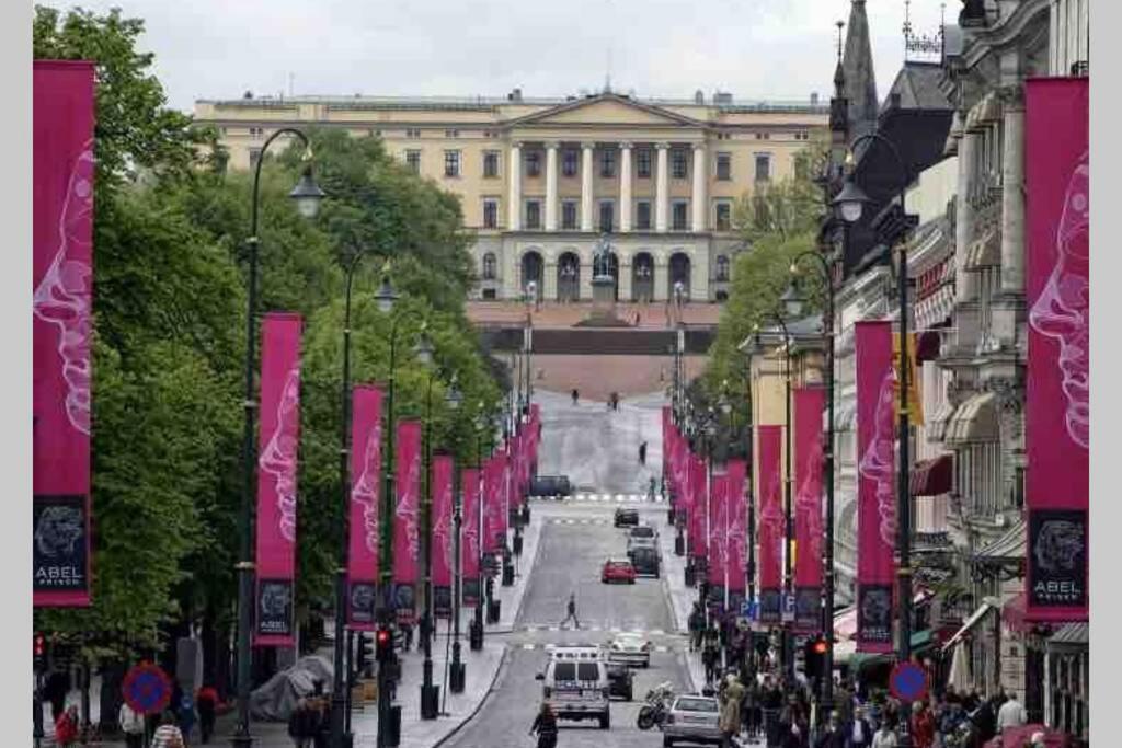 Top Floor City Center Flat With Free Parking Осло Екстер'єр фото